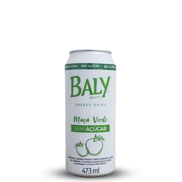 Imagem de Energetico Maca Verde Sem Açucar Lata 473Ml Baly