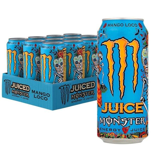 Imagem de Energético Monster Juice Mango Loco Pack 6 Latas 473ml