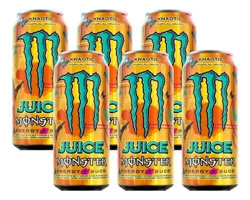 Imagem de Energético Monster Khaotic Pack C/6 Und 473ml