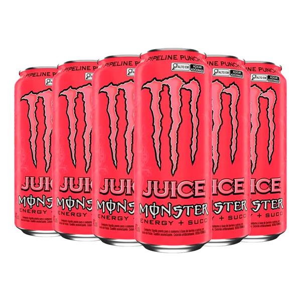 Imagem de Energético Monster Pipeline Punch Pack C/6 Und 476 Ml