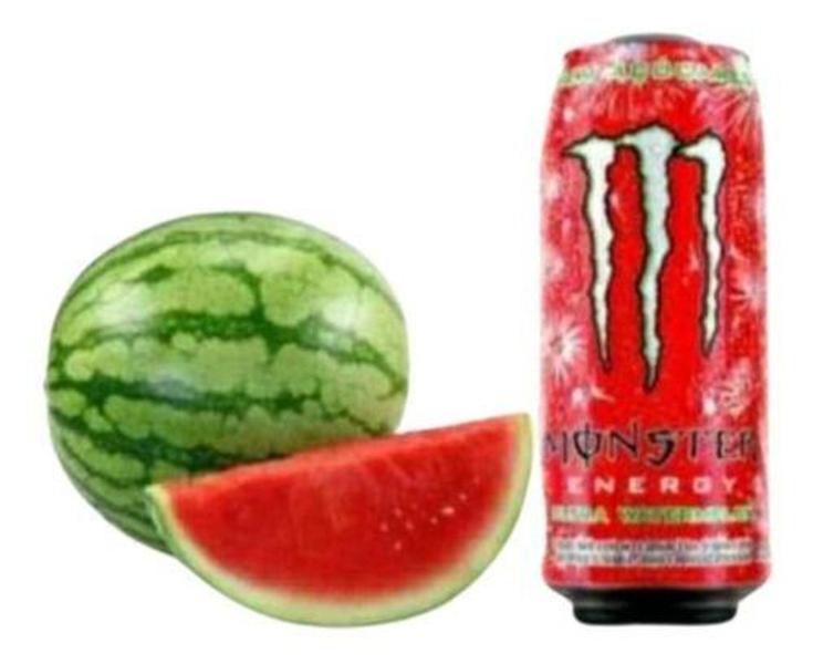 Imagem de Energético Monster Sabor Melancia Zero Açucar 473ml - Monster Energy