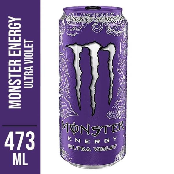 Imagem de Energético Monster Ultra Violeta Zero Açúcar 473ml