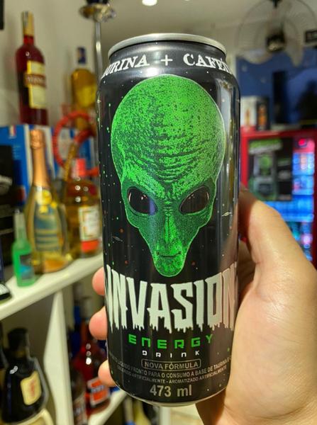 Imagem de Energético Premium Invasion Energy Drink Latão 473ml