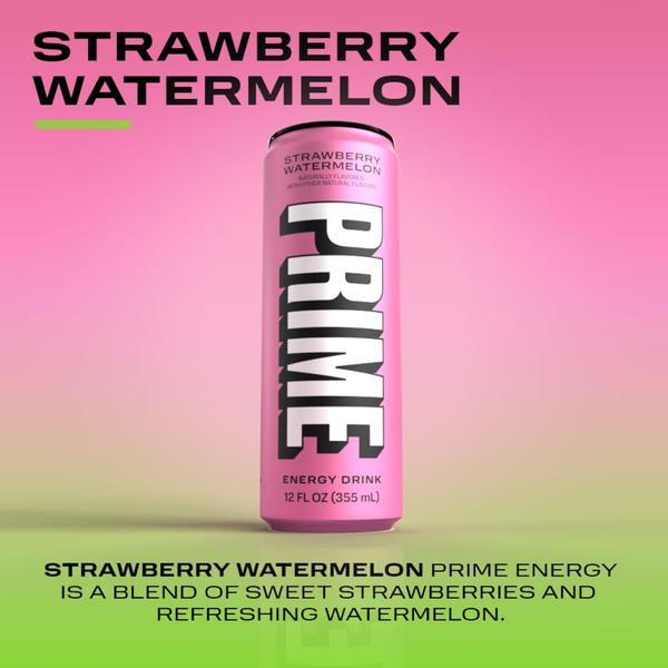 Imagem de Energético PRIME Strawberry Watermelon 330ml