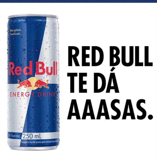 Imagem de Energético RED BULL Energy drink 250ml (8 unidades)