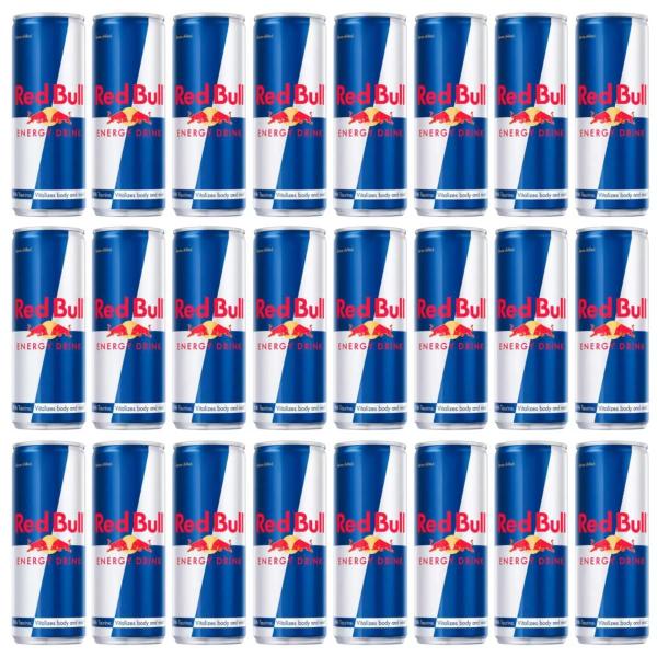 Imagem de Energético Red Bull Energy Drink Lata 250Ml Caixa Com 24 Und