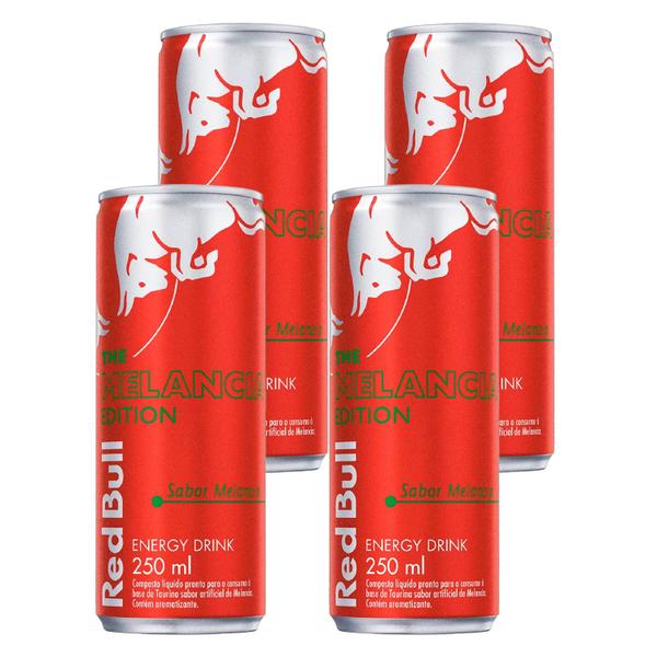 Imagem de Energético Red Bull Melancia 250ml 4 Unidades