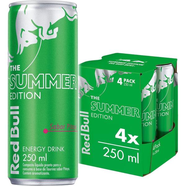 Imagem de Energético RED BULL Pitaya 250ml (8 Latas)