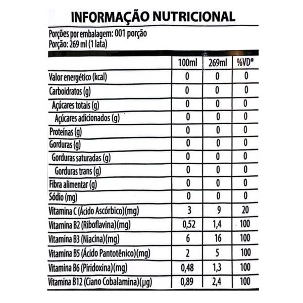 Imagem de Energético Tradicional Com Vitamina C 6 Unidades 269ml Cada Life Strong