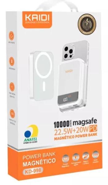 Imagem de Energia Infinita Ao Seu Alcance: Power Bank Magnético