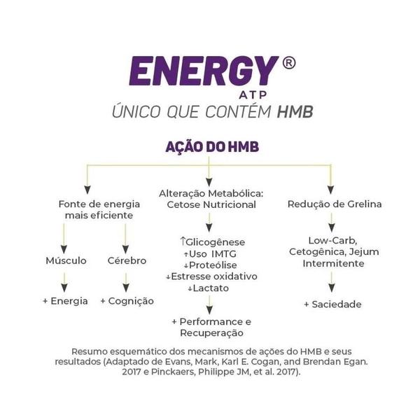 Imagem de Energy Atp 30 Sachês de 10g Energia (300g) Central Nutrition