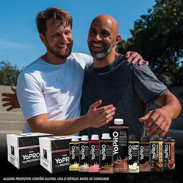 Energy Boost UHT YoPRO 15g de Proteínas Cappuccino 250ml Imagem de Energy Boost UHT YoPRO 15g de Proteínas Cappuccino 250ml