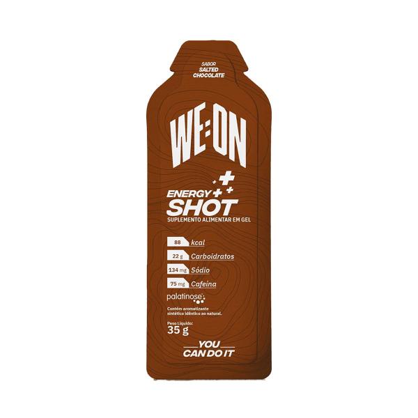 Imagem de Energy Shot  Sabor Chocolate  10 Sachês  Weon Nutrition.