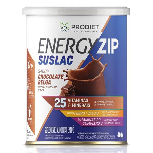 Imagem de Energyzip Suslac Prodiet Sabor Chocolate 400g