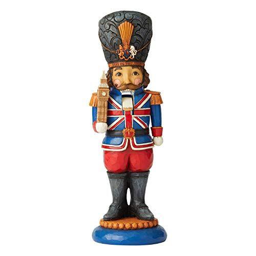 Imagem de Enesco Jim Shore Heartwood Creek Santa's Around The World British Nutcracker Figurine, 9,84 Polegadas, Multicolor