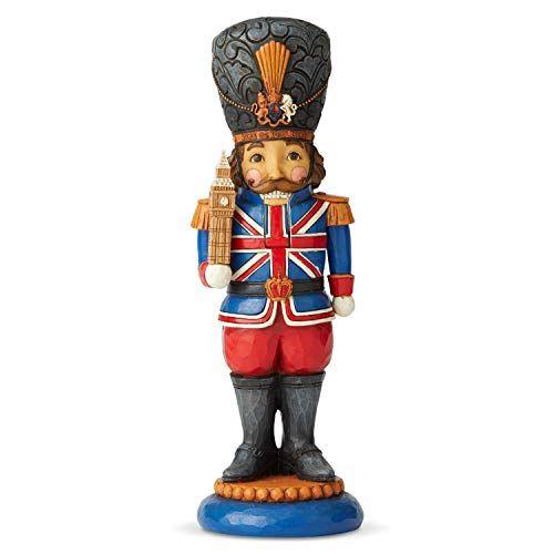 Imagem de Enesco Jim Shore Heartwood Creek Santa's Around The World British Nutcracker Figurine, 9,84 Polegadas, Multicolor