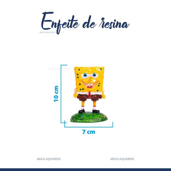 Imagem de Enfeite Bob Esponja Beteira Peixe Betta P013