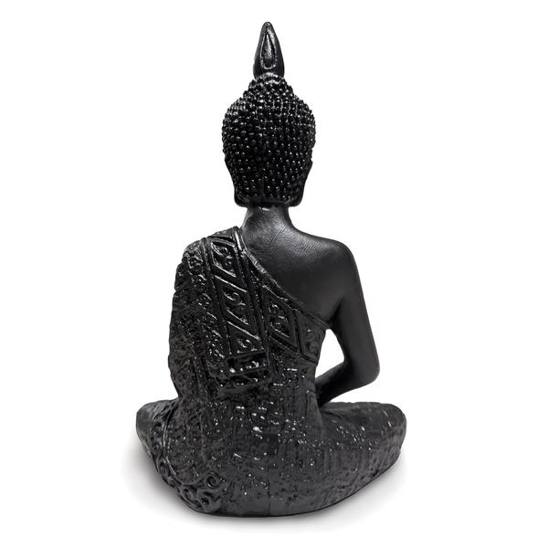 Imagem de Enfeite Buda Hindu Tibetano Tailandês Sidarta de Resina 20cm