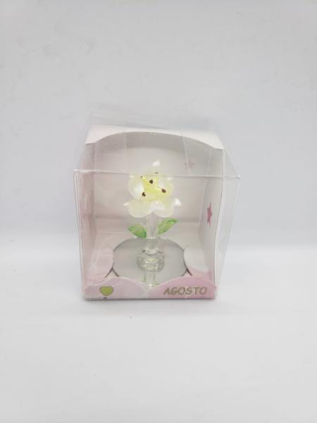 Imagem de Enfeite De Cristal Flor Meses 6,5cm