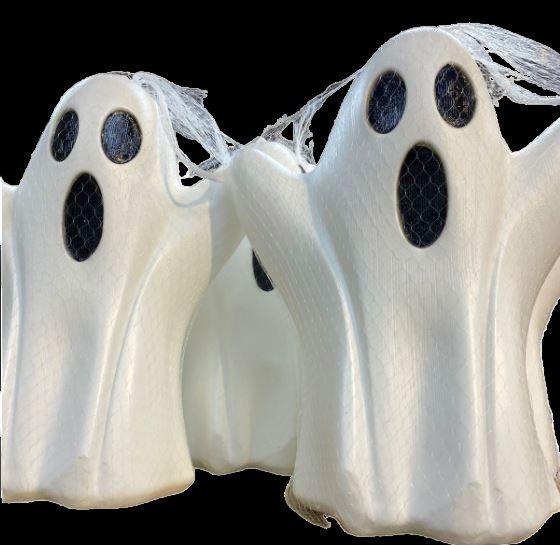 Imagem de Enfeite de Halloween Fantasma Boo Alfa em Plástico