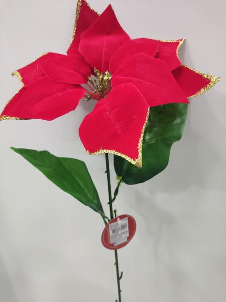 Imagem de Enfeite de Natal  Flor BICO DE PAPAGAIO