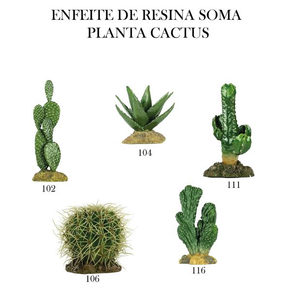 Imagem de Enfeite de resina soma planta cactus 102