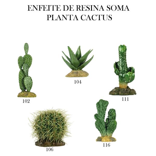 Imagem de Enfeite de resina soma planta cactus 111