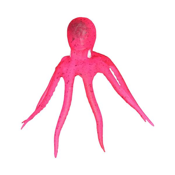 Imagem de Enfeite de silicone soma jelly octopus rosa