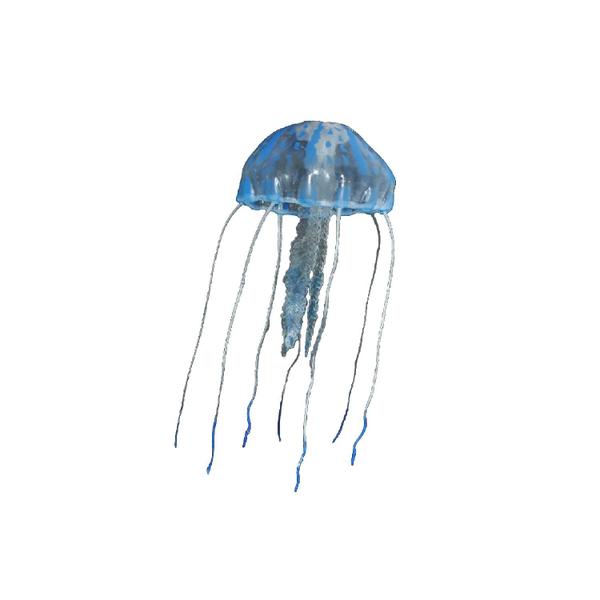 Imagem de Enfeite de silicone soma jellyfish azul md