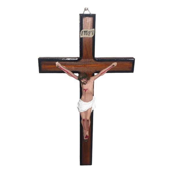 Imagem de Enfeite Decorativo Crucifixo Parede Pequeno