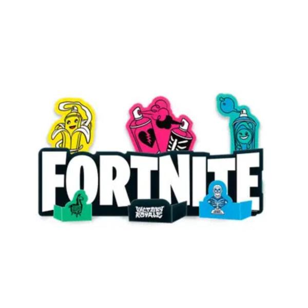 Enfeite Especial Display de Mesa Enfeites Tema Fortnite - Festcolor Imagem de Enfeite Especial Display de Mesa Enfeites Tema Fortnite