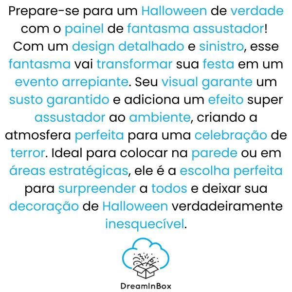 Imagem de Enfeite fantasma halloween decoração dia das bruxas grande