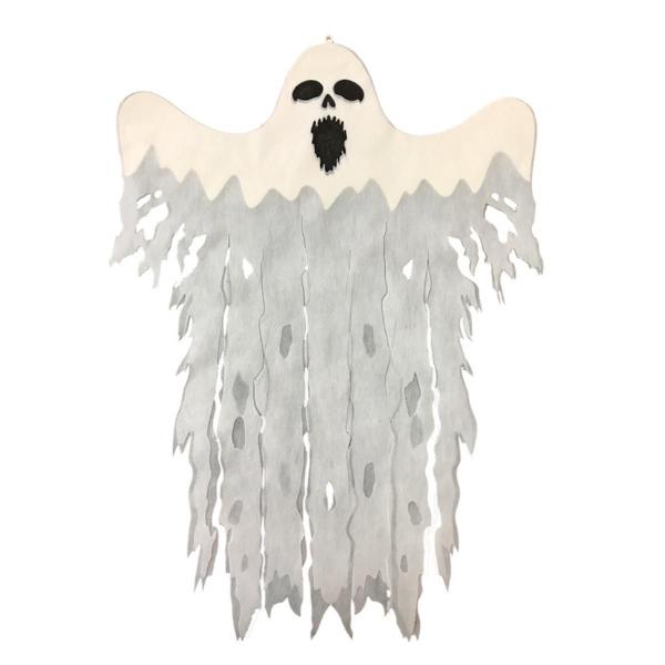 Imagem de Enfeite Halloween Fantasma Assustador Bruxas 49X67,5Cm