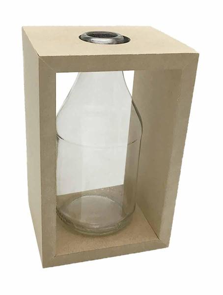 Enfeite Mdf De Mesa Porta Garrafa Vidro Decoração Retangular - Atelie Arte Coisas Imagem de Enfeite Mdf De Mesa Porta Garrafa Vidro Decoração Retangular