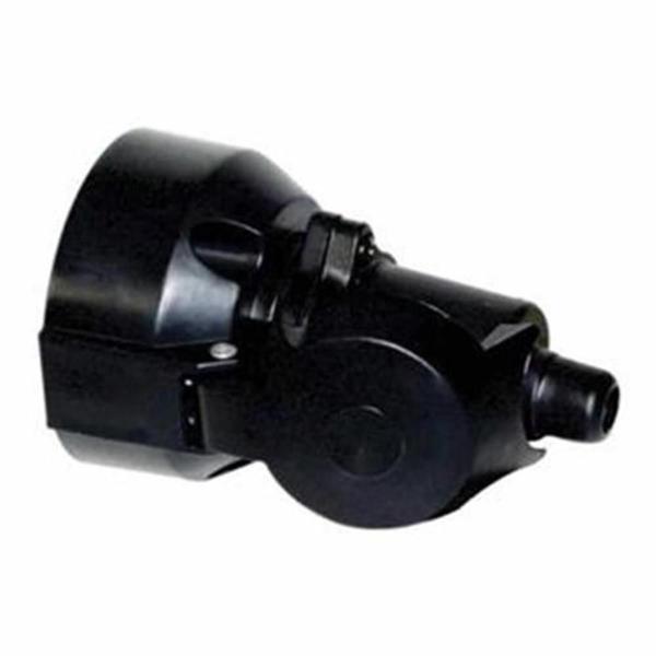 Imagem de ENGATE CARRETINHA MACHO FEMEA 6 POLO PLASTICO PRETO para ENG