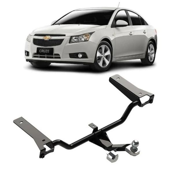 Imagem de Engate de Reboque Fixo Gedeval GM Cruze Sedan 2012 Em Diante