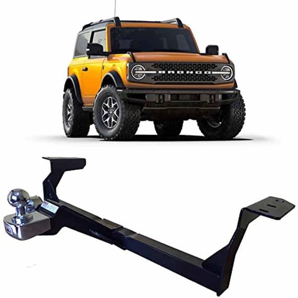 Imagem de Engate de Reboque Fixo Sem Furo Ford Bronco 20/21 800kg Alta Resistência Braconi - BRC-FD-50