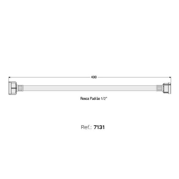 Imagem de Engate Flexível De Pvc 40 cm - Censi