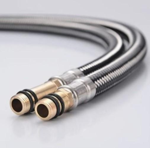 Engate Flexível Misturador Mangueira Aço Monocomando 60Cm - Doan Imagem de Engate Flexível Misturador Mangueira Aço Monocomando 60Cm