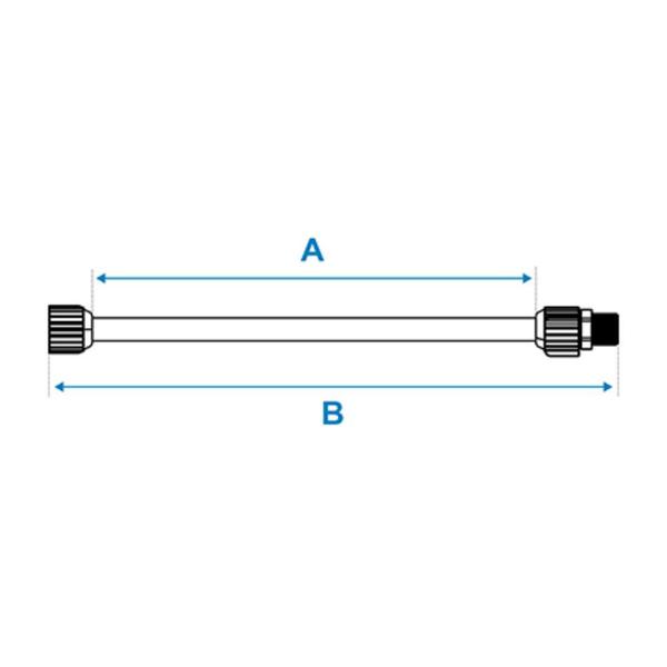 Imagem de Engate Flexível Pvc 1/2 x 40cm Fortlev