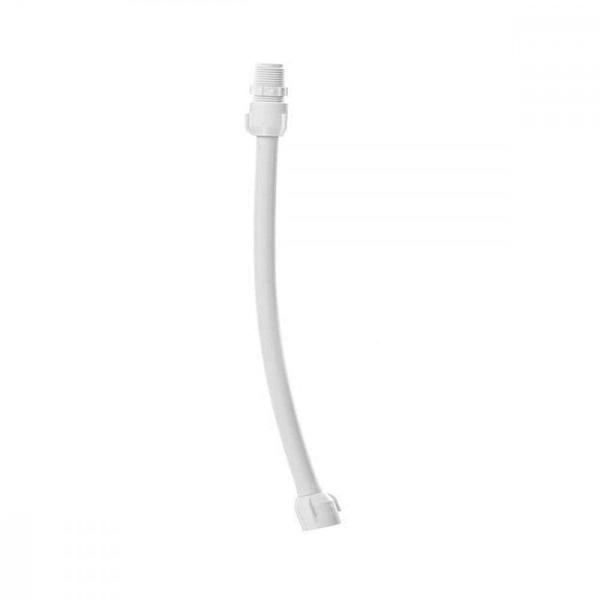 Imagem de Engate Flexivel  Pvc Branco  Manluplast 50Cm  En.50 ./ Kit Com 10