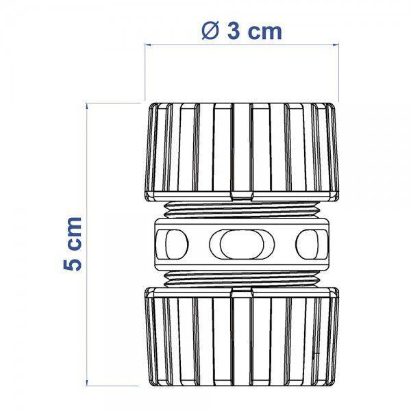 Imagem de Engate Ligação Reparadora para Mangueira 1/2 Tramontina