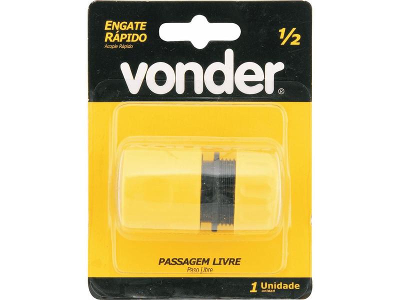 Imagem de Engate Rápido 1/2" Passagem Livre - Vonder