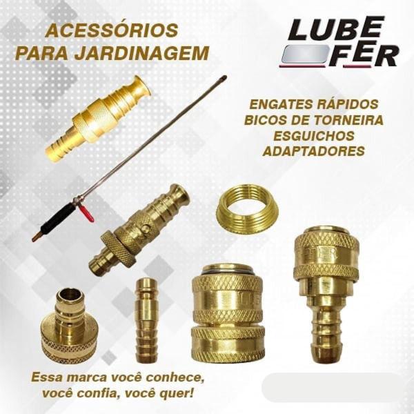 Imagem de Engate Rápido Lubefer 3/8 Pino x 3/8 Rosca Macho