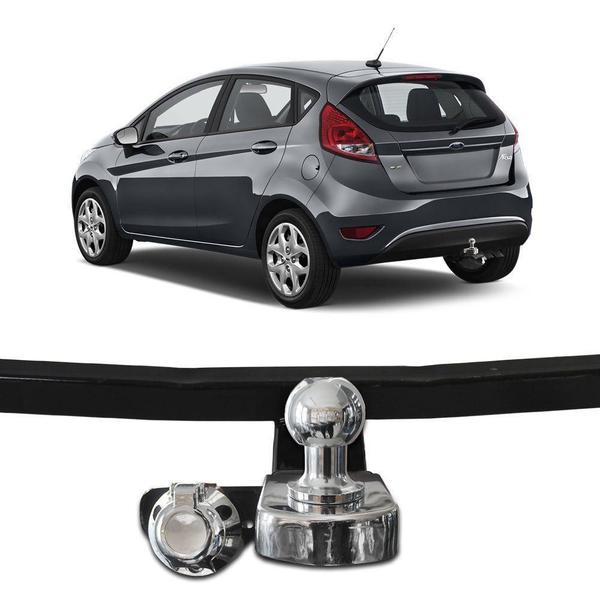 Imagem de Engate Reboque New Fiesta Hatch 2013 a 2020 Rabicho Fixo 700kg