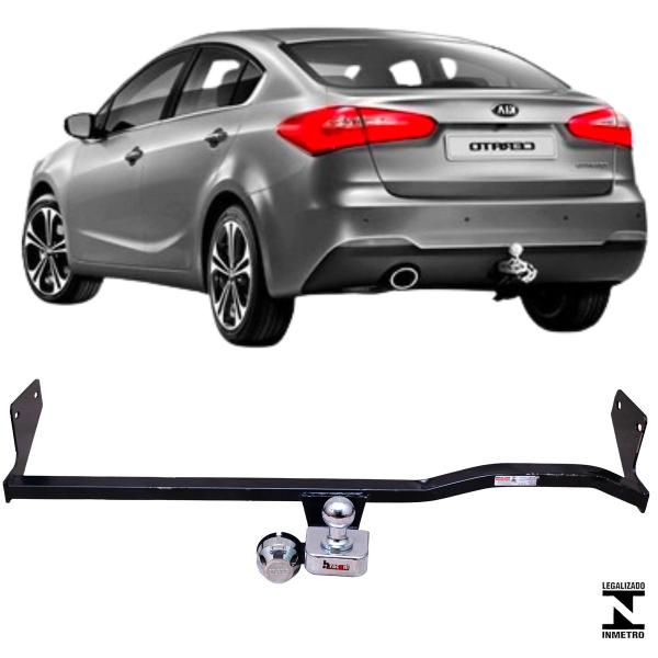 Imagem de Engate Reboque Rabicho Fixo Kia Cerato 2014 a 2017 450Kg