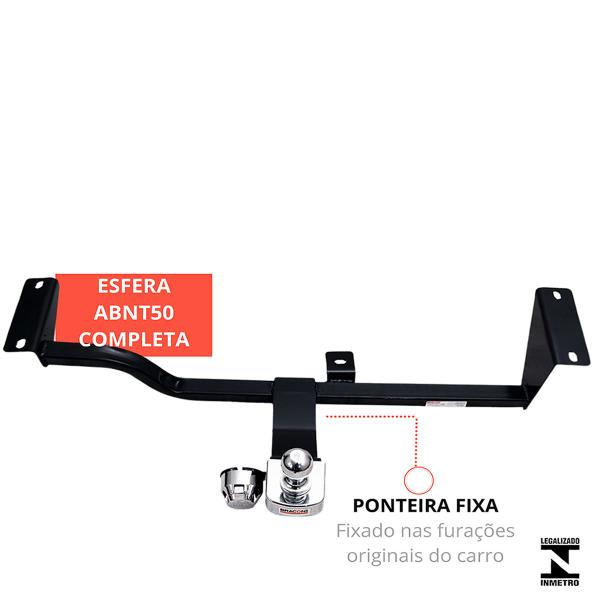 Imagem de Engate Reboque Rabicho Fixo Sentra 2014 a 2020 450Kg