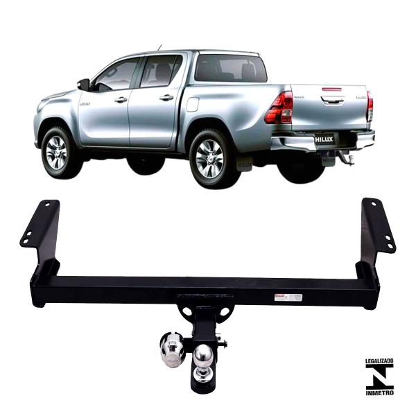 Imagem de Engate Reboque Rabicho Removivel Hilux 2016 a 2021 1500Kg