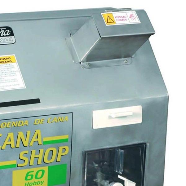 Engenho Elétrico Maqtron Cana Shop 60 com Rolos em Inox 220v Imagem de Engenho Elétrico Maqtron Cana Shop 60 com Rolos em Inox 220v