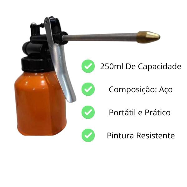 Imagem de Engraxadeira Aplicador De Óleo 250 Ml - Idea